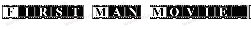 First Man Movie字体转换